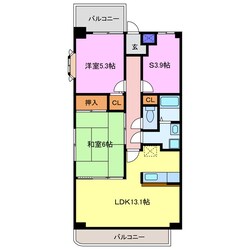 中村公園駅 バス18分  安松下車：停歩3分 4階の物件間取画像